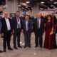 Muna alkam and exhibitors at Jordan-build exhibition